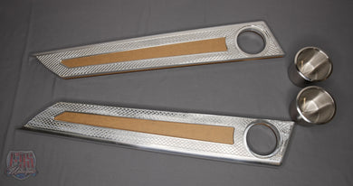 BILLET 6061 REAR ARMRESTS (WITH CUP HOLDERS)