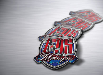 I95 Motorsports Shield Logo Sticker